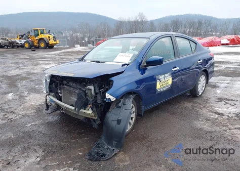 2019 Nissan Versa 1.6 Sv from USA, damaged, VIN 3N1CN7AP4KL828824